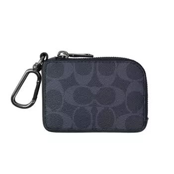 Кошелек для монет и карт COACH L Zip Key Case Signature CB927 QBDEN [Coach] QB/Denim [Товар]