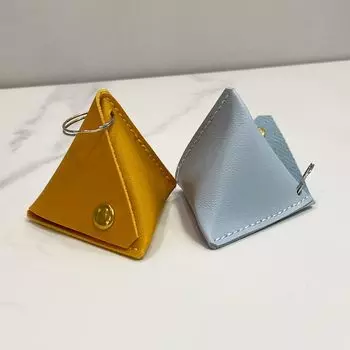 Кошелек для монет Ручная работа Кожа DIY Кожа Ручная работа Монета Цзунцзы Сумка для хранения Полуфабрикат Материал Пакет Тимбилдинг Brown material package