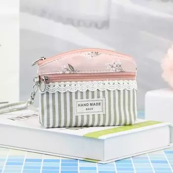 Кошелек для монет с одуванчиком для девочек, детский кошелек, женский клатч для монет, сумка для ключей dandelion pink