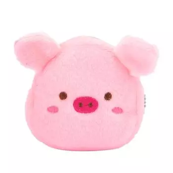 Кошелек для монет в форме кошелька, милый портативный плюшевый кошелек для мелочи для детей для шопинга на открытом воздухе