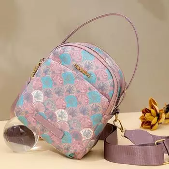 Кошелек для монет, женская сумка через плечо, сумка для мобильного телефона, маленькая квадратная сумка, многослойная сумка светло-коричневого