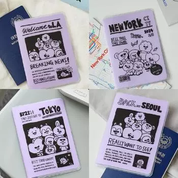 Кошелек для паспорта BT21 City Edition LA