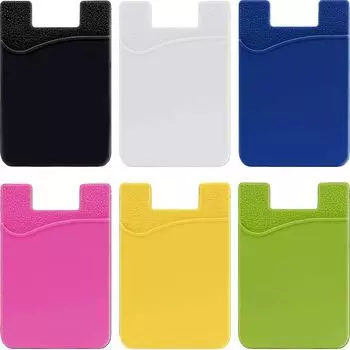 Кошелек для телефона Карман для удостоверения личности Карман для телефона с картой Держатель для телефона с наличными Карман для мобильного телефона чёрный