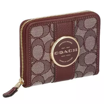 Кошелек двойного сложения C8323 LNISIG JQ LON Zip WL [Coach] женский Im/WineMulti [Товар]