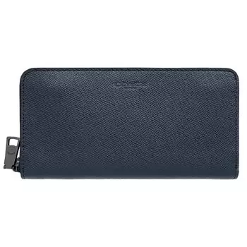 Кошелек F58107 Midnight Navy кожаный длинный кошелек [Coach] (Длинный кошелек) Женская [Продукт Outlet] [Продукт]
