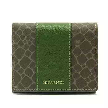кошелек Grain Nouveau Кошелек Хаки [Nina Ricci] Двустворчатый 85-8002 Женский