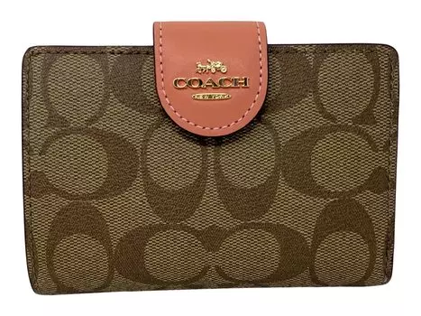 Кошелек Хаки [Coach] (Складной кошелек) C0082-ИМХО
