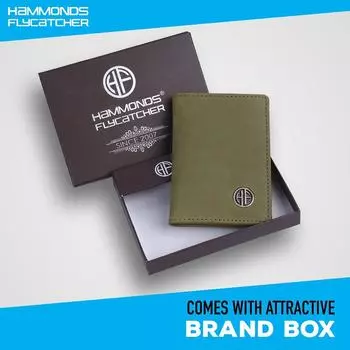 Кошелек HAMMONDS FLYCATCHER для мужчин и женщин зелёный