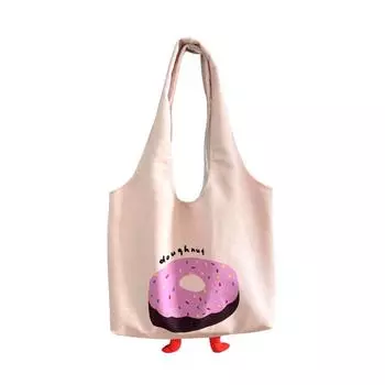 Кошелек Холщовая Сумка Через Плечо Закусочная Плюшевая Кукольная Сумка Милая Мультяшная Сумочка Студент Style F