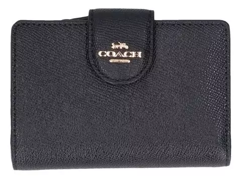 Кошелек IMBLK [Coach] Двустворчатый [предмет] чёрный
