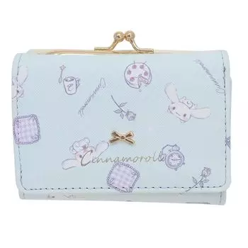 Кошелек из искусственной кожи Trifold Gamaguchi Sanrio Cinnamon Roll W108 x H82 x D38 мм [Aldi] женский
