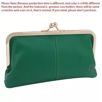 Кошелек-кошелек для женщин из натуральной коровьей кожи, большой емкости, держатель для карт, элегантный клатч, сумка для телефона красный