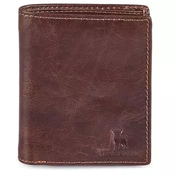 Кошелек Manchester из натуральной кожи со съемным футляром для карт