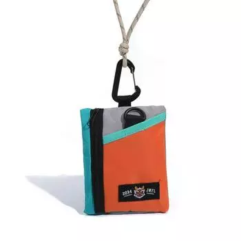 Кошелек-мешочек с ремешком, сумка-холтер для денег, сумка для наушников, портативный кошелек для монет, кошелек, сумка, аксессуары оранжевый