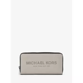 КОШЕЛЕК MICHAEL KORS COOPER TECH НА МОЛНИИ 36R4LCOM1U35 ЖЕМЧУЖНО-СЕРЫЙ