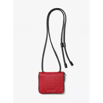 КОШЕЛЕК MICHAEL KORS CROSSBODY MK SIGNATURE 36H3LTRM0B2610 ЯРКИЙ КРАСНЫЙ