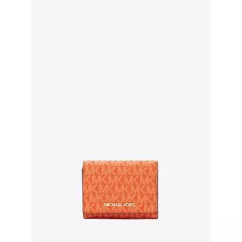 КОШЕЛЕК MICHAEL KORS JET SET TRAVEL COMPACT СРЕДНЕГО MK SIGNATURE 35R4GTVE2V623 МАК
