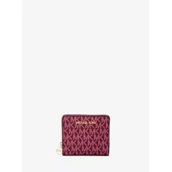 Кошелек MICHAEL KORS JET SET TRAVEL с подвесками на молнии, средний 35H3GTVF6B6487 Темная вишня