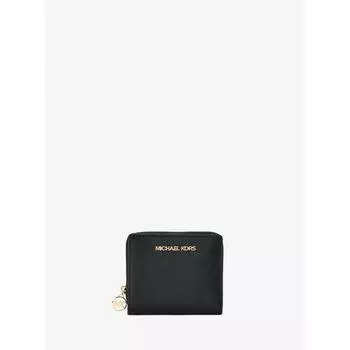 КОШЕЛЕК MICHAEL KORS JET SET TRAVEL ZIP CHARM СРЕДНИЙ 35R4GTVF2L1 ЧЕРНЫЙ