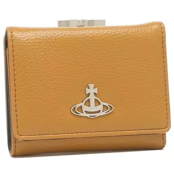 Кошелек мини-кошелек желтый женский 51010018 S000D E401 [Vivienne Westwood] Складывается в три раза [предмет]