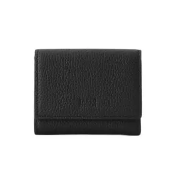 Кошелек мягкий кожаный тройной кошелек G8701276 черный [Takeokikuchi] [СТАНДАРТ] мужской (019) 00(СВОБОДНО)