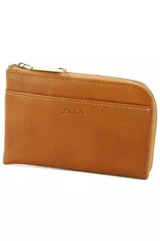 Кошелек на молнии из натуральной кожи Camel, свободный размер [Dakota], L-образный, женский DA-35880-45