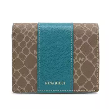 Кошелек Nina Ricci Grain Nouveau бифолд темно-синий 85-8002 женский кошелек, темно-синий