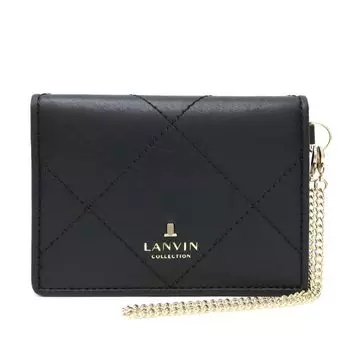 Кошелек Pass Case Черный [Коллекция Lanvin] Croise 65-6044 Женский чёрный