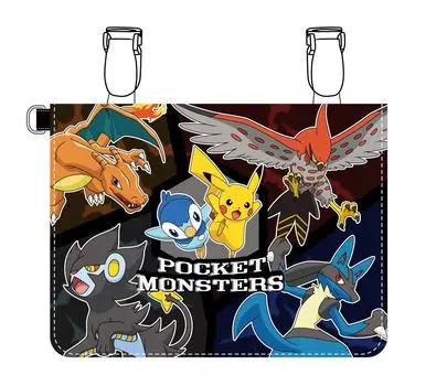 Кошелек Pokemon Shoulder Outing, черный 3841 [PM BK]