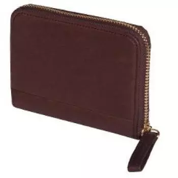 Кошелек Porter Round Zipper Fold, коричневый [PORTER WISE] 341-01319 2.