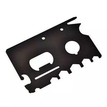 Кошелек Puntos из нержавеющей стали, размер карты, для кемпинга, выживания, карманный многофункциональный инструмент