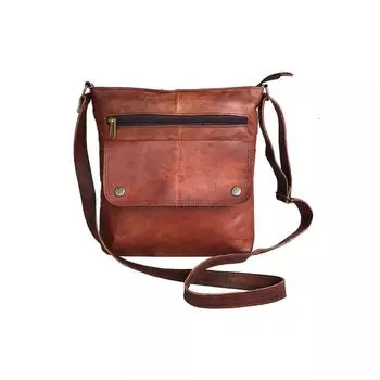 Кошелек ручной работы из кожи, женская кожаная сумка, кожаный кошелек для женщин, сумка через плечо, дорожная сумка для женщин 10 x 10 x 2 in коричневый