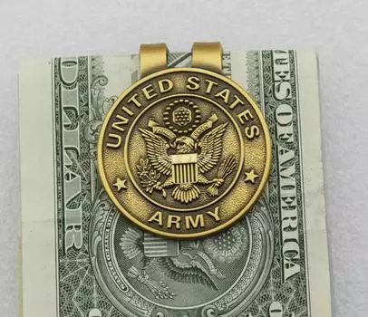 Кошелек с эмблемой армии США Кошелек для мелочи Кошелек для мелочи Армии США Зажим для денег