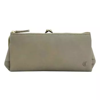 Кошелек с длинной застежкой из натуральной кожи цвета грейж [Credoran] женский CR-CL3639-GG