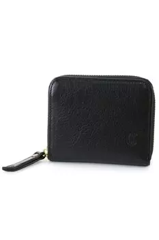 Кошелек с кошельком для монет из натуральной кожи Tour Black [Credran] женский CR-CL3269-BK