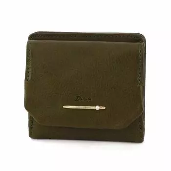 Кошелек с отделением для монет из натуральной кожи Perla Green [Dakota] для женщин DA-30050-50