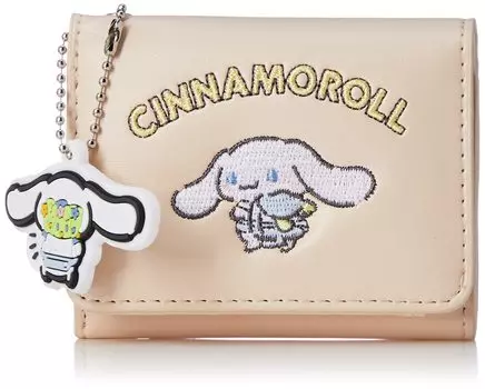 Кошелек с тремя отделениями Sanrio Characters Кошелек с тремя отделениями бежевый [Sanrio] женский CNM-WLT04