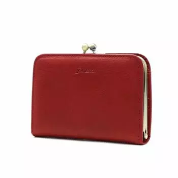 Кошелек с застежкой из натуральной кожи Largo Red [Dakota] женский DA-35888-30
