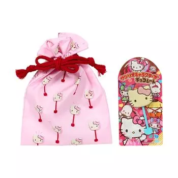 Кошелек Sanrio Fujiya Chocolate with Stick с завязкой Hello Kitty 477991 (САНРИО) &