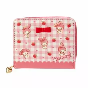 Кошелек Sanrio My Melody Kids из искусственной кожи 733687 с отделением для монет (клубника),