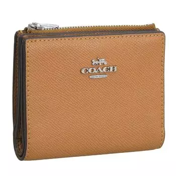 Кошелек складной кошелек компактный фирменный кошелек Cross Grain Leather CR983 [Coach] женский [Товар]