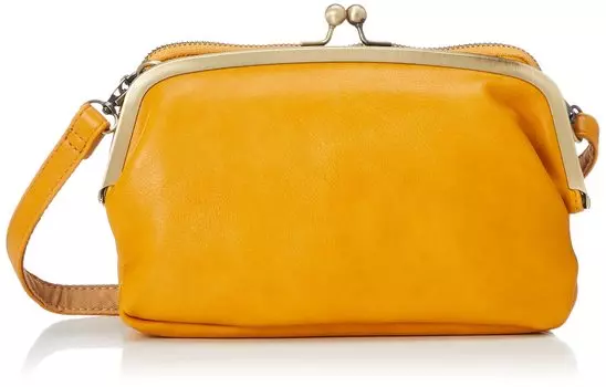 Кошелек сумка через плечо A5 Wallet Lineare желтый [Legato Largo] Функциональный/многофункциональный LG-G0931Z женский