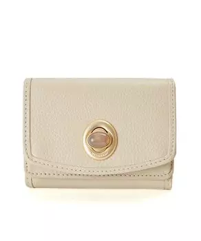Кошелек Trifold Natural Stone Mini Wallet Ecru [Hazel] женский