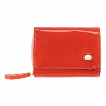 Кошелек тройного сложения с кошельком для монет из натуральной кожи Grosso Pink [Dakota] для женщин DA-36460-32