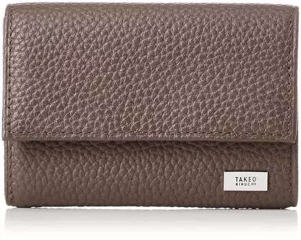 Кошелек тройного сложения Takeokikuchi Chocolate [Takeokikuchi] для мужчин