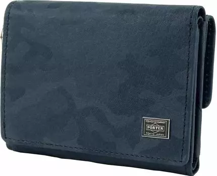 Кошелек Yoshida Bag Wonder Trifold темно-синий [Porter] 342-06038 (2. (50))