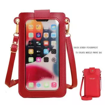 Кошелек женский многофункциональный мобильный телефон с сенсорным экраном клатч дамский кошелек большой емкости держатель для карт для путешествий обложка для паспорта