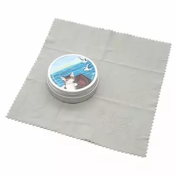 Кошка Даян Даян очки чистящий баллончик На остров [Wachifield] Противотуманный серый