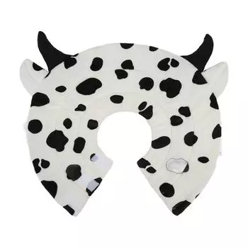 Кошка Элизабет Конус Мультфильм Регулируемый Рисунок Коровы После Операции Восстановительный Ошейник Для Собак и Кошек