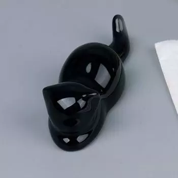 Кошка Китти для акварели тушь для письма держатель для каллиграфической ручки керамическая подставка для ручки A